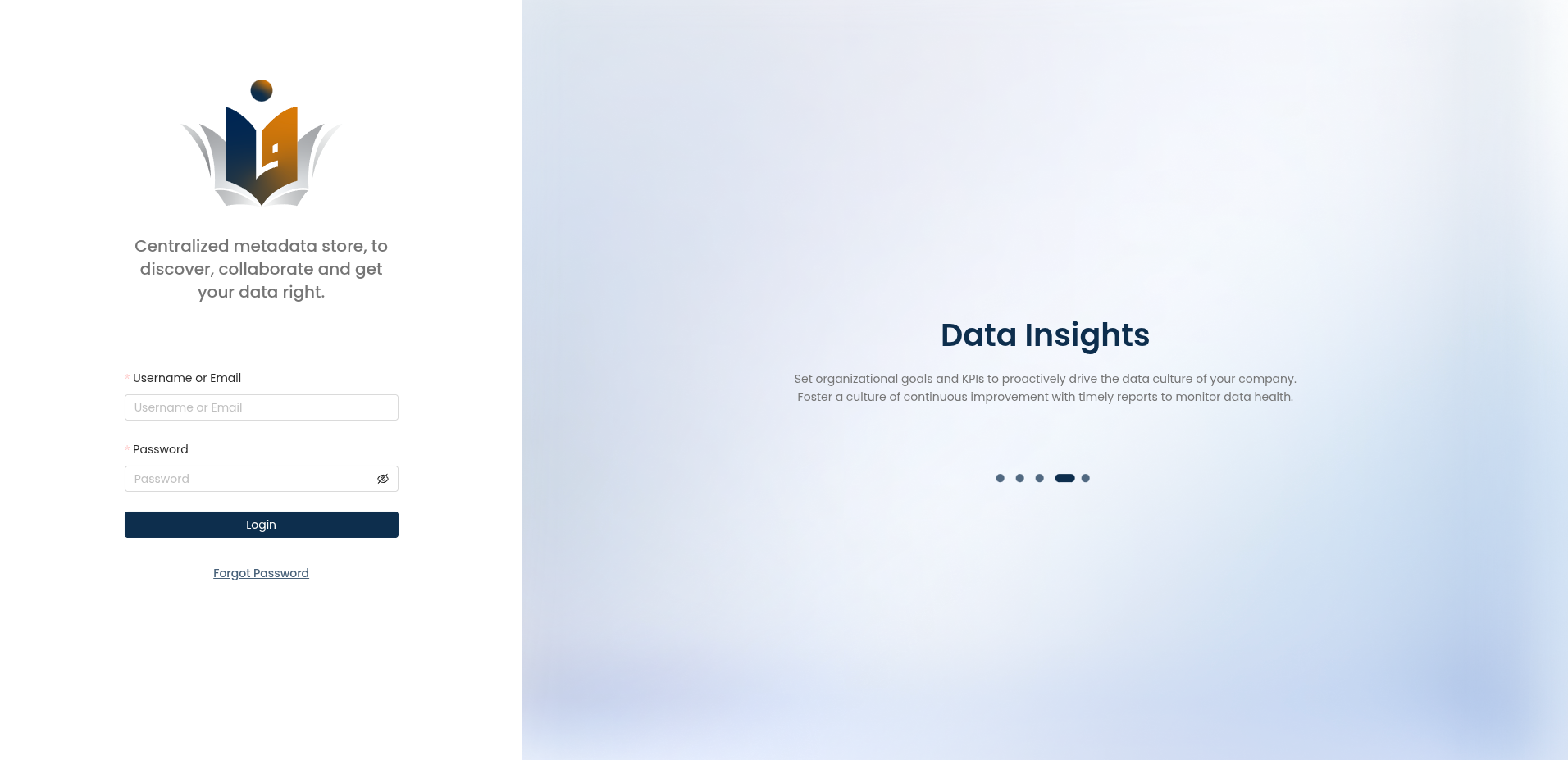Fahras login page